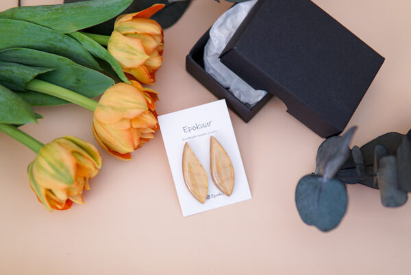 Puidust kõrvarõngad